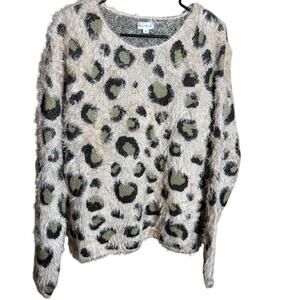 Sweater animal print size L
